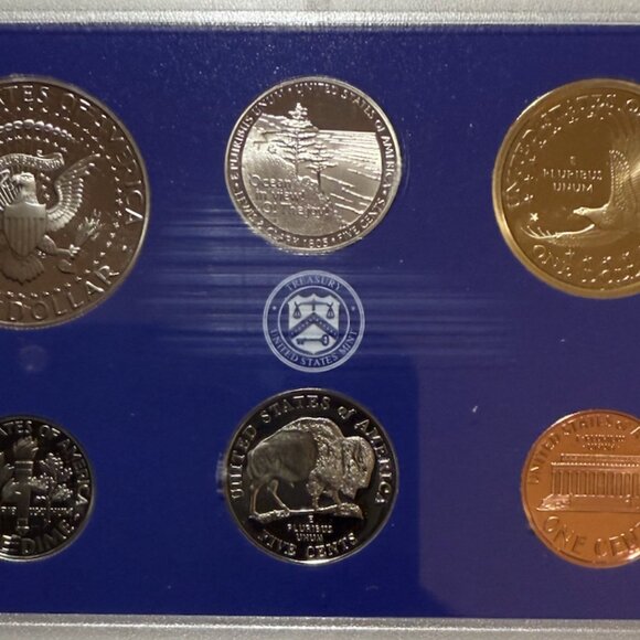 2005-S US Mint Proof Set, 10 coins, Original Official Package - Picture 7 of 9